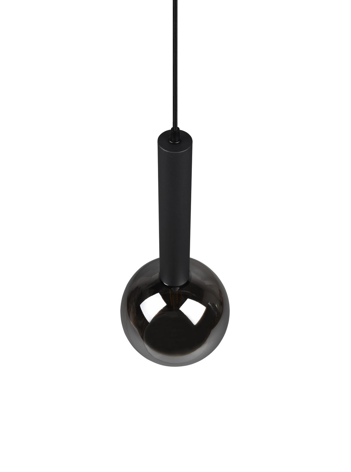 HÄNGELAMPE CLAYTON - Schwarz - 20/20/150 cm - Schwarz, Metall (20/20/150cm) - Trio Leuchten