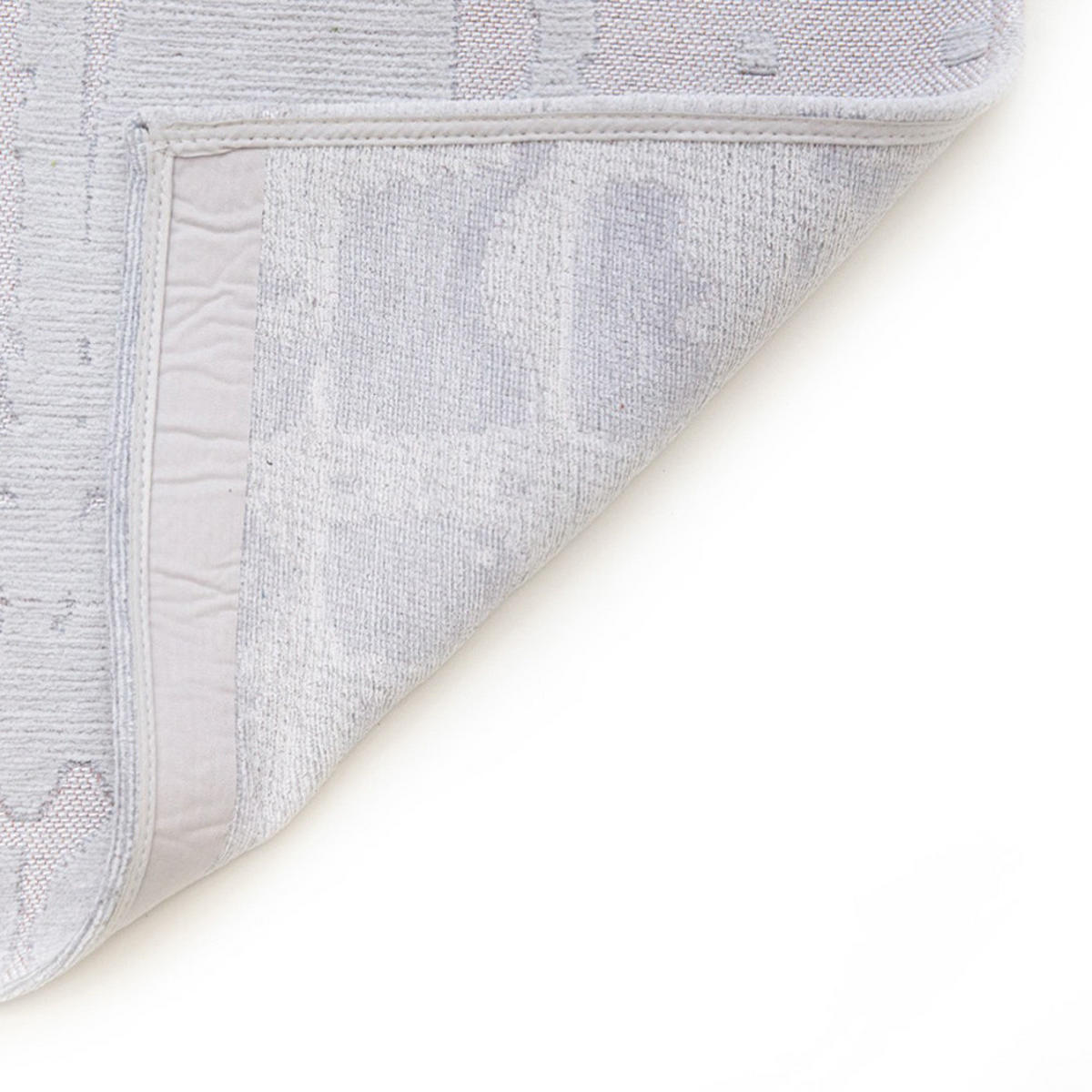 TEPPICH Tsingy Oyster Structures Baobab 80/150 cm - Grau, Textil (80/150cm) - Louis De Poortere