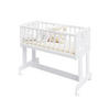 BEISTELLBETT Ornella, Wiege 5 in 1 inkl. Matratze Weiß - Weiß, Holz (40/90cm) - Premiers Moments