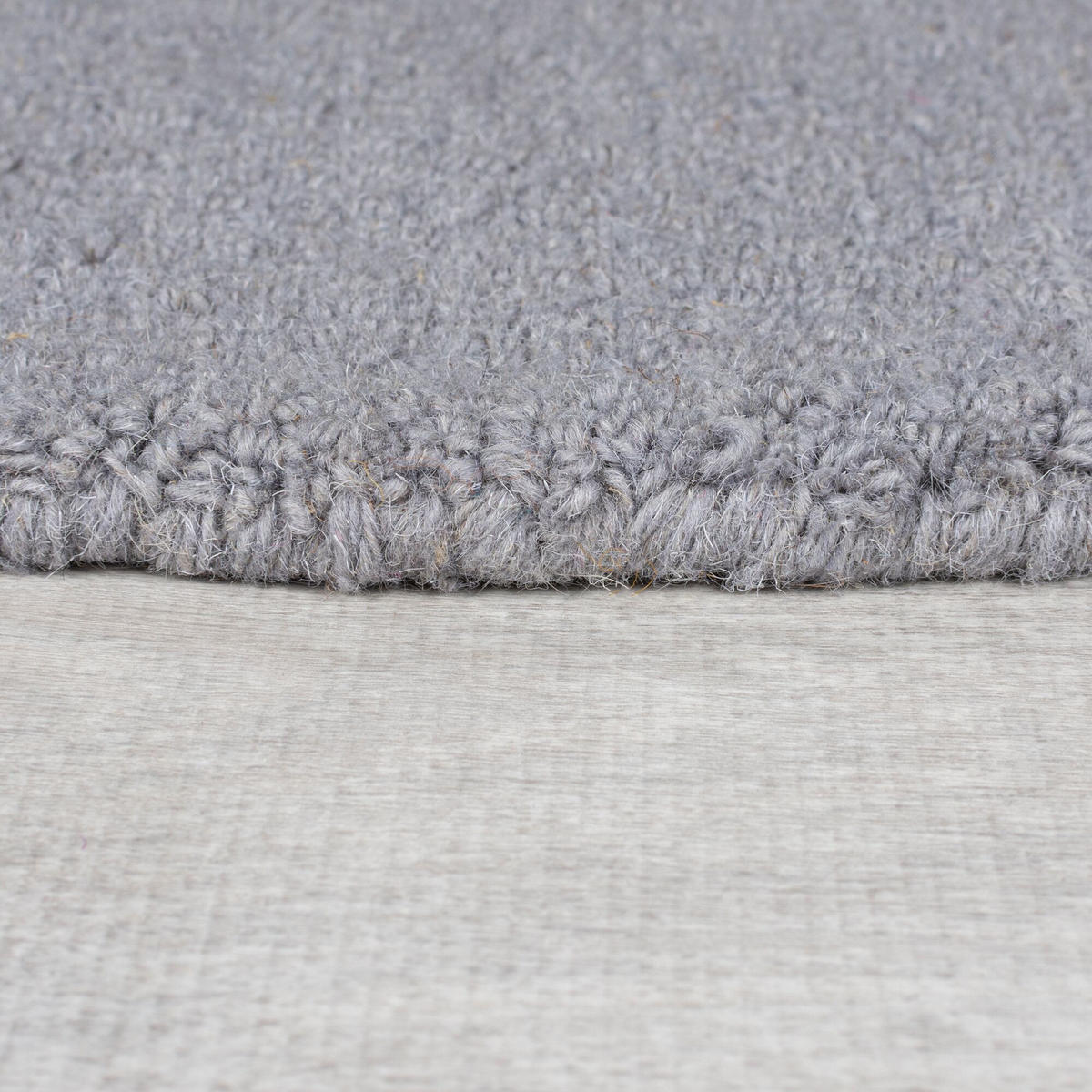 WOLLTEPPICH Kreis Wellenform, Wohnzimmer Multicolor Rechteckig 200x290 - Multicolor, Textil (200/290cm) - KADIMA DESIGN