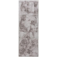 KUNSTFELL-TEPPICH Dave Grau 80x240 cm - Grau, Textil (80/240cm) - benuta Nest