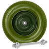 SCHUBKARRENRAD Luftreifen mit Schlauch Grün - Grün, Kunststoff (39/39/9.5cm) - KRUMAD