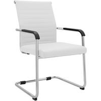 SCHWINGSTUHL Metall Weiß - Weiß, Metall (55/90/62cm) - CLP