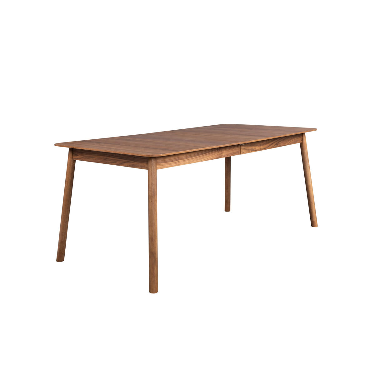 ESSTISCH Glimps Ausziehbarer 180/240x90 cm Walnuss - Braun, Holz (180/90/76cm) - Zuiver