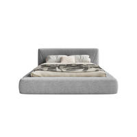 POLSTERBETT Vemmo 160x200 cm, Hellgrau - Hellgrau, Textil (160/200cm) - Fedve