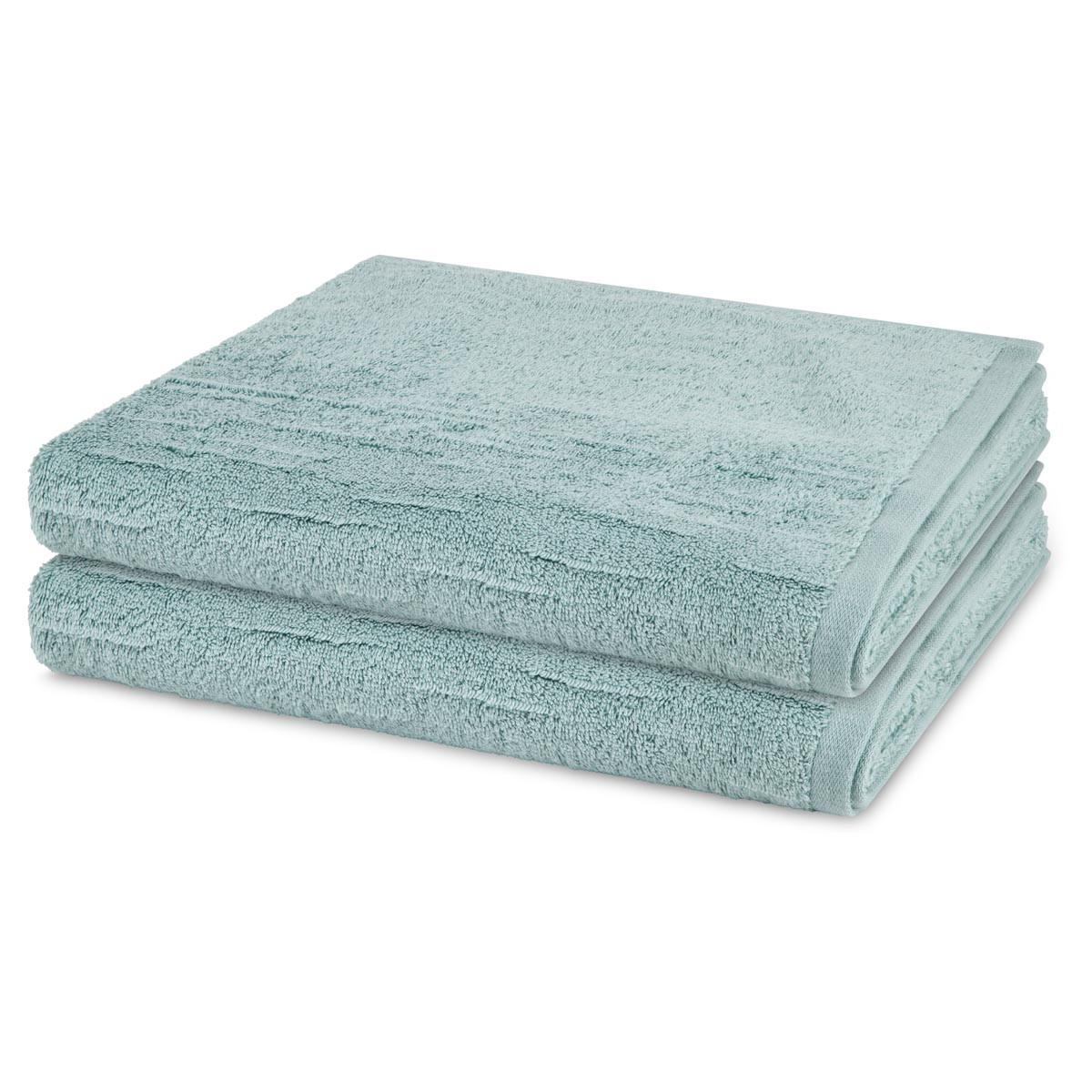 DUSCHTUCH Premium 2er-Set - Hellgrün, Textil (70/140cm) - Ross