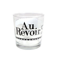 SAFTGLAS Au Revoir in Schwarz - 350 ml - Multicolor, Glas (0.35L) - Blond Amsterdam