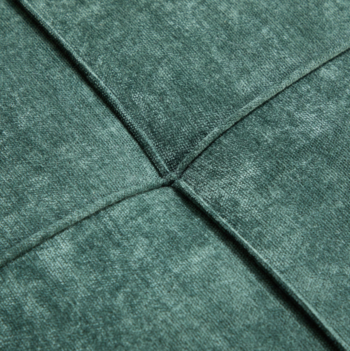 SCHLAFSESSEL 167/79/83 cm grün aus Chenille mit Stauraum - Grün, Textil (79/83/167cm) - OKWISH