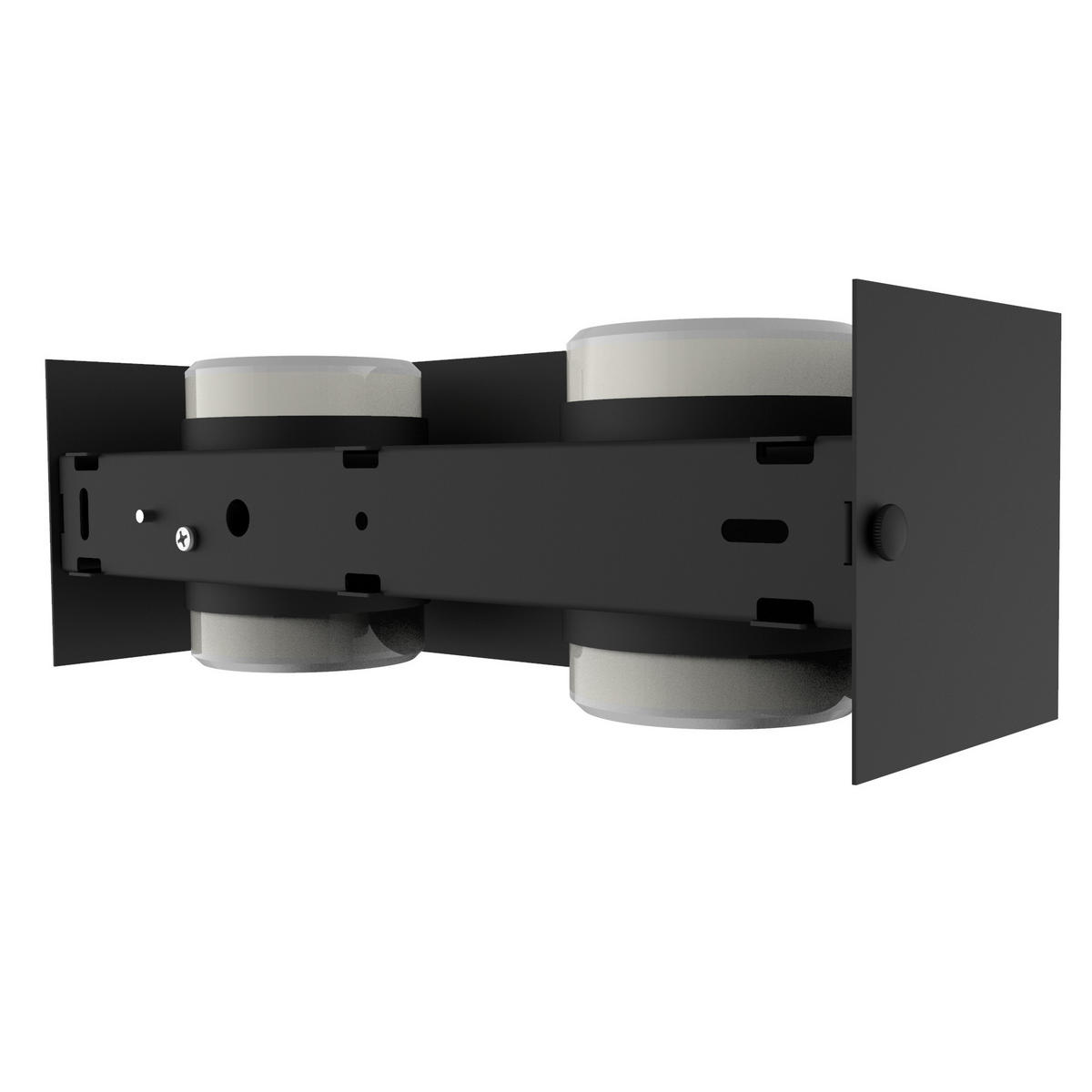 WANDLEUCHTE - Schwarz, Metall (30/10/10cm) - Lumicom