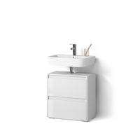 WASCHBECKENUNTERSCHRANK Savuto Weiß 60.2 x 62.1 cm - Weiß, Holzwerkstoff (60.2/62.1/30cm) - Livinity®