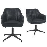 BÜROSTUHL Mika-Caro - Schwarz, Textil/Metall (60/79/61cm) - DUBI Möbel