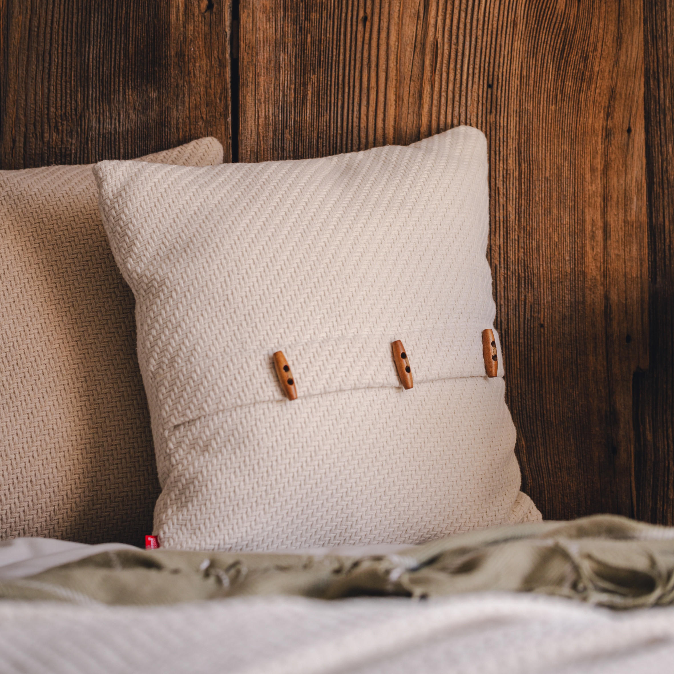 KISSENBEZUG Caminar - Beige, Textil (45/45cm) - home&you