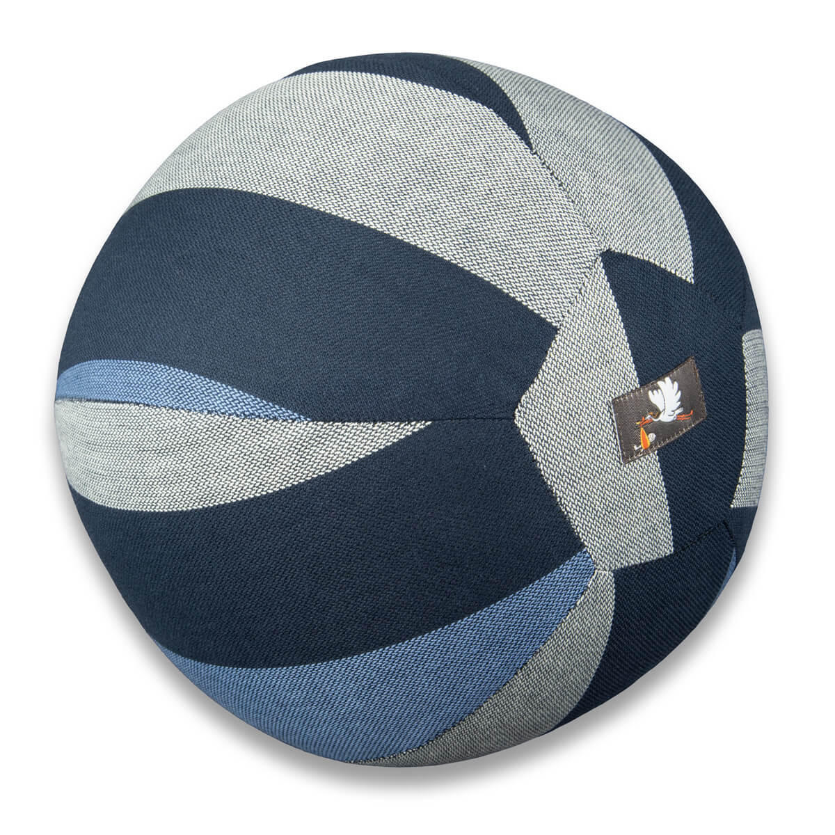 KINDERBALL Luftballon-Hülle - Blau/Dunkelblau, Textil (25/25/25cm) - Hoppediz