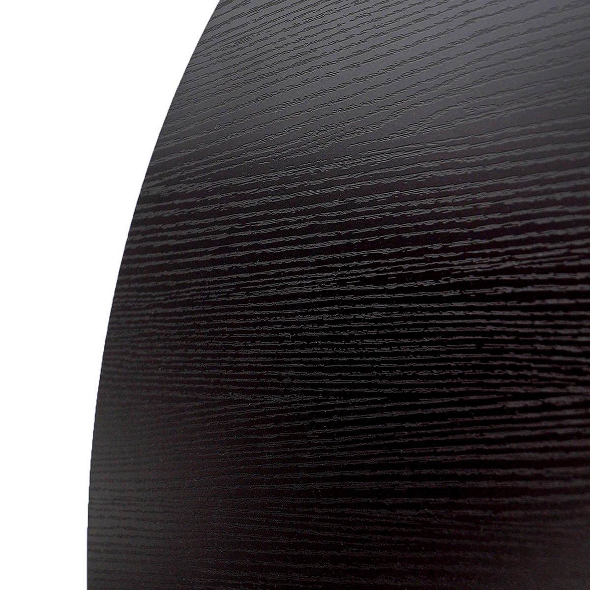 COUCHTISCH, schwarzes Holzeffekt - Schwarz, Holz (120/70/35cm) - Oviala