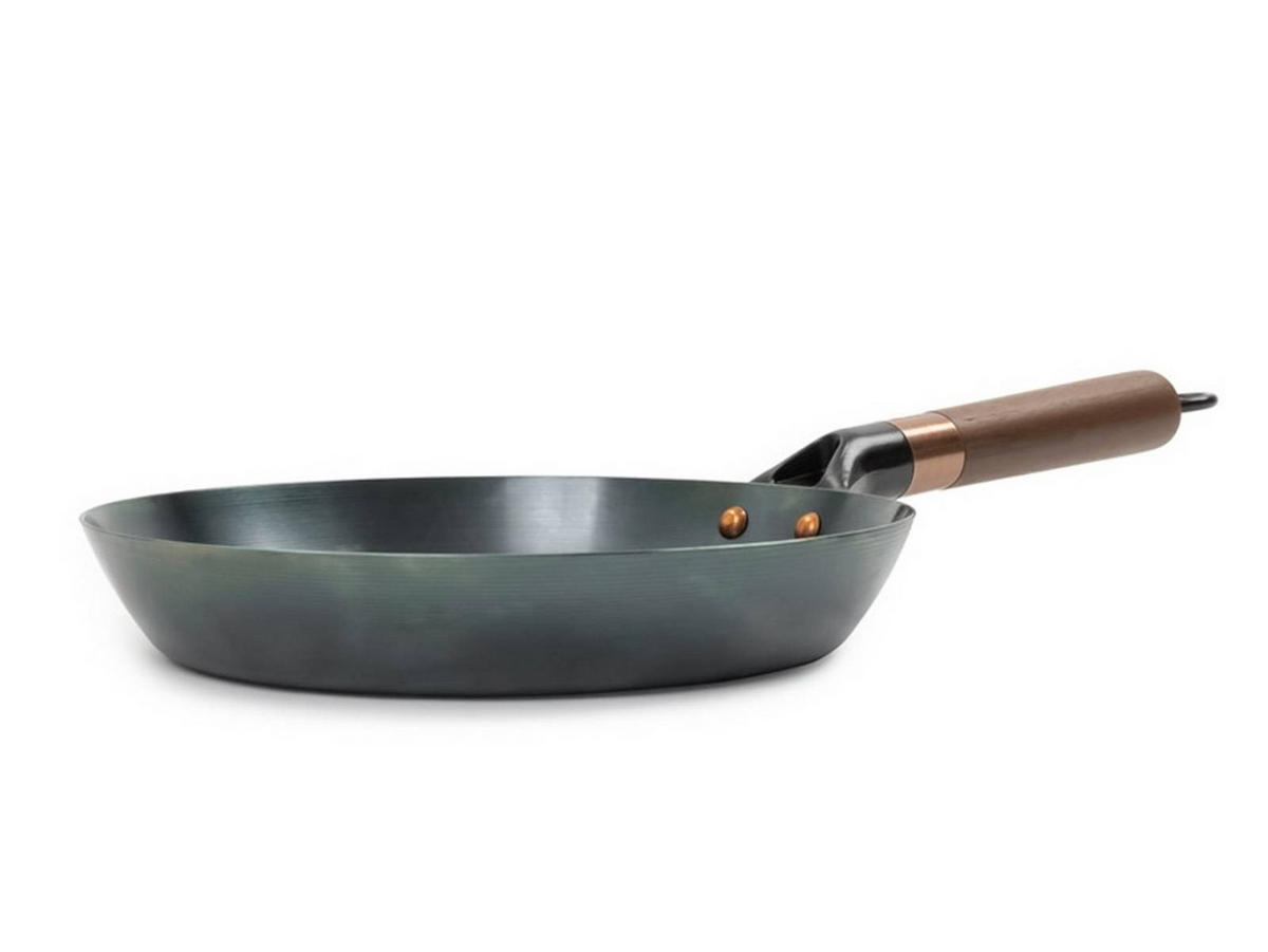 BRATPFANNE Steel Skillet für Camping und Outdoor ø 24 cm - Schwarz, Metall (29/29/10cm) - BAREBONES