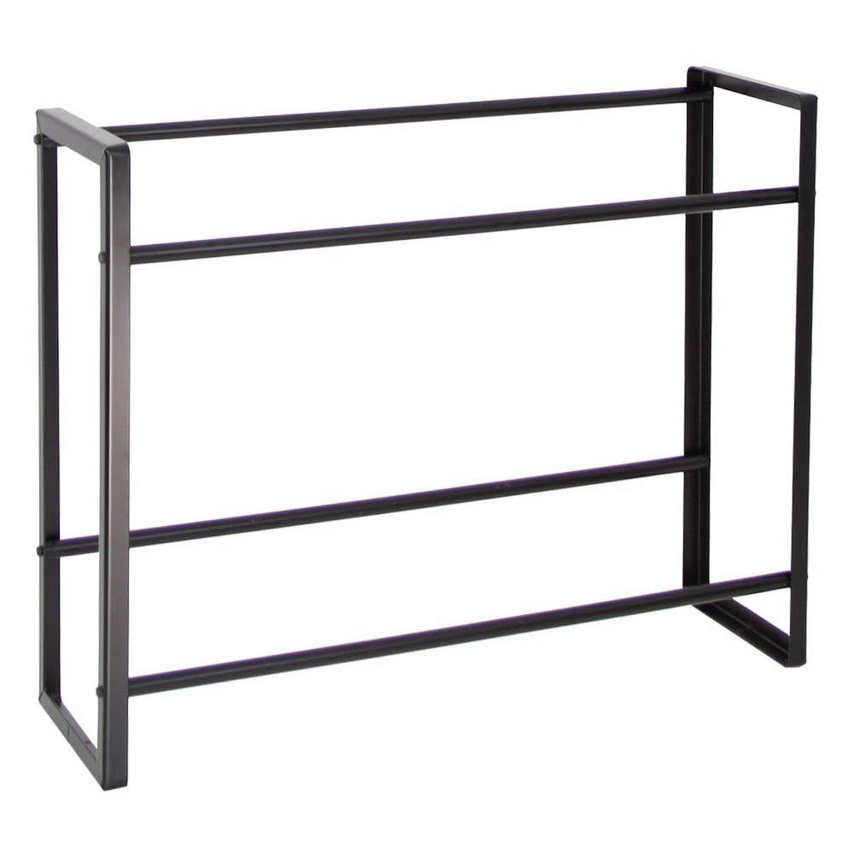 GETRÄNKEKISTENREGAL Königssee 82x105x32 cm für 6 Kästen Schwarz - Schwarz, Metall (105/82/32cm) - PROREGAL