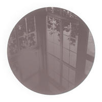 GLASPLATTE für Kamin Ø 70 cm - Pink, Glas (70/70/0.4cm) - TULUP