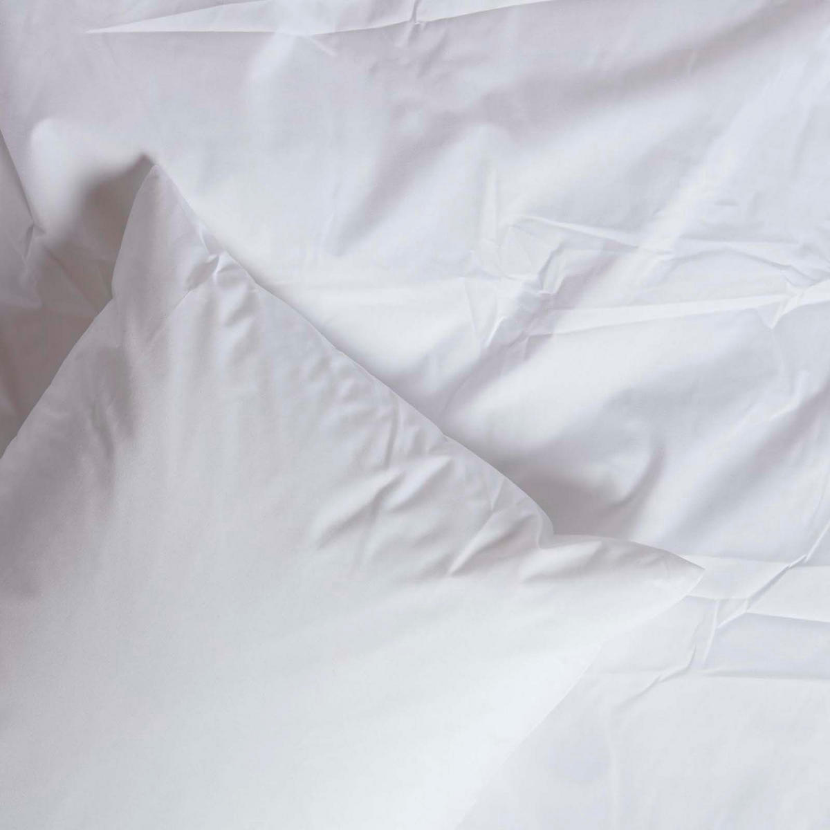 KISSENSCHONER wasserdicht 80/80 cm, 4er-Set mit Reißverschluss - Weiß, Textil (80/80cm) - Homescapes