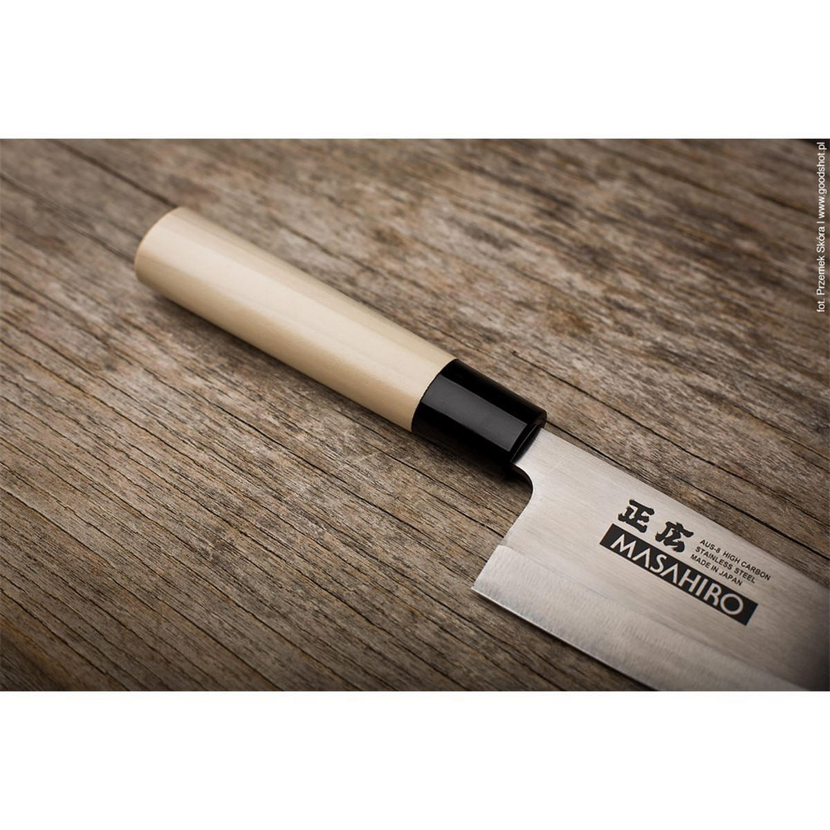 FISCHFILETIERMESSER Silber 33.2/5.4/33.2 cm 10007 - Silberfarben, Holz (33.2cm) - Masahiro 