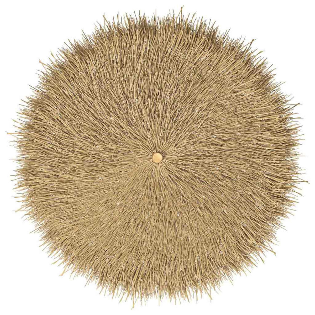 TIKI-SCHIRM Mit Bananenblatt-Dach 150 Cm Bambus - Braun, Naturmaterialen (150/150cm) - vidaXL
