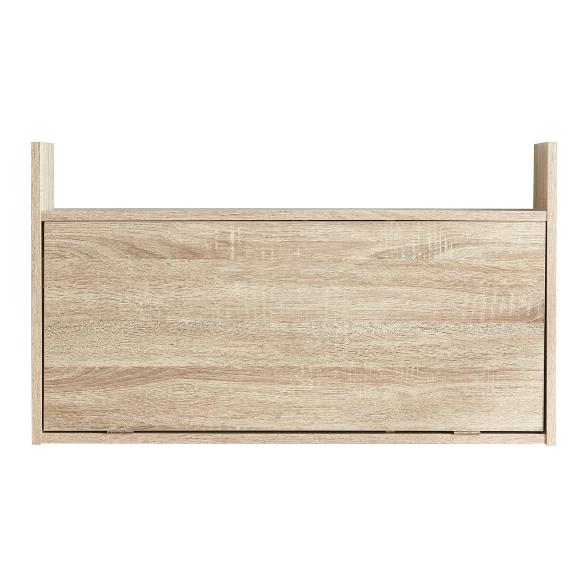 WANDKLAPPTISCH Rautalampi - Eichefarben/Weiß, Holzwerkstoff (83/48/48cm) - [en.casa]