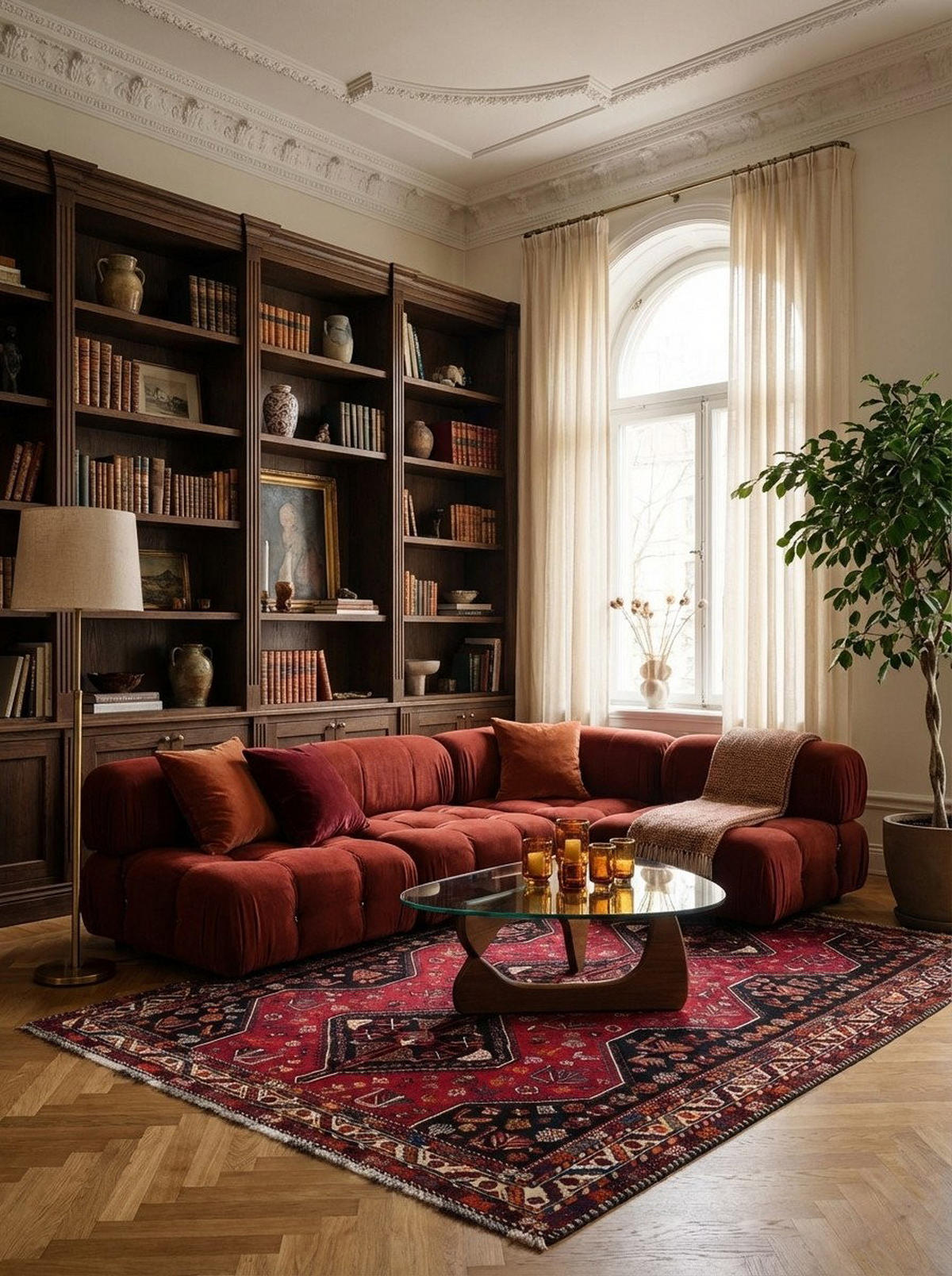 TEPPICH Gashgai Rot 268/177 cm Schurwolle - Rot, Textil (177/268cm) - Looma