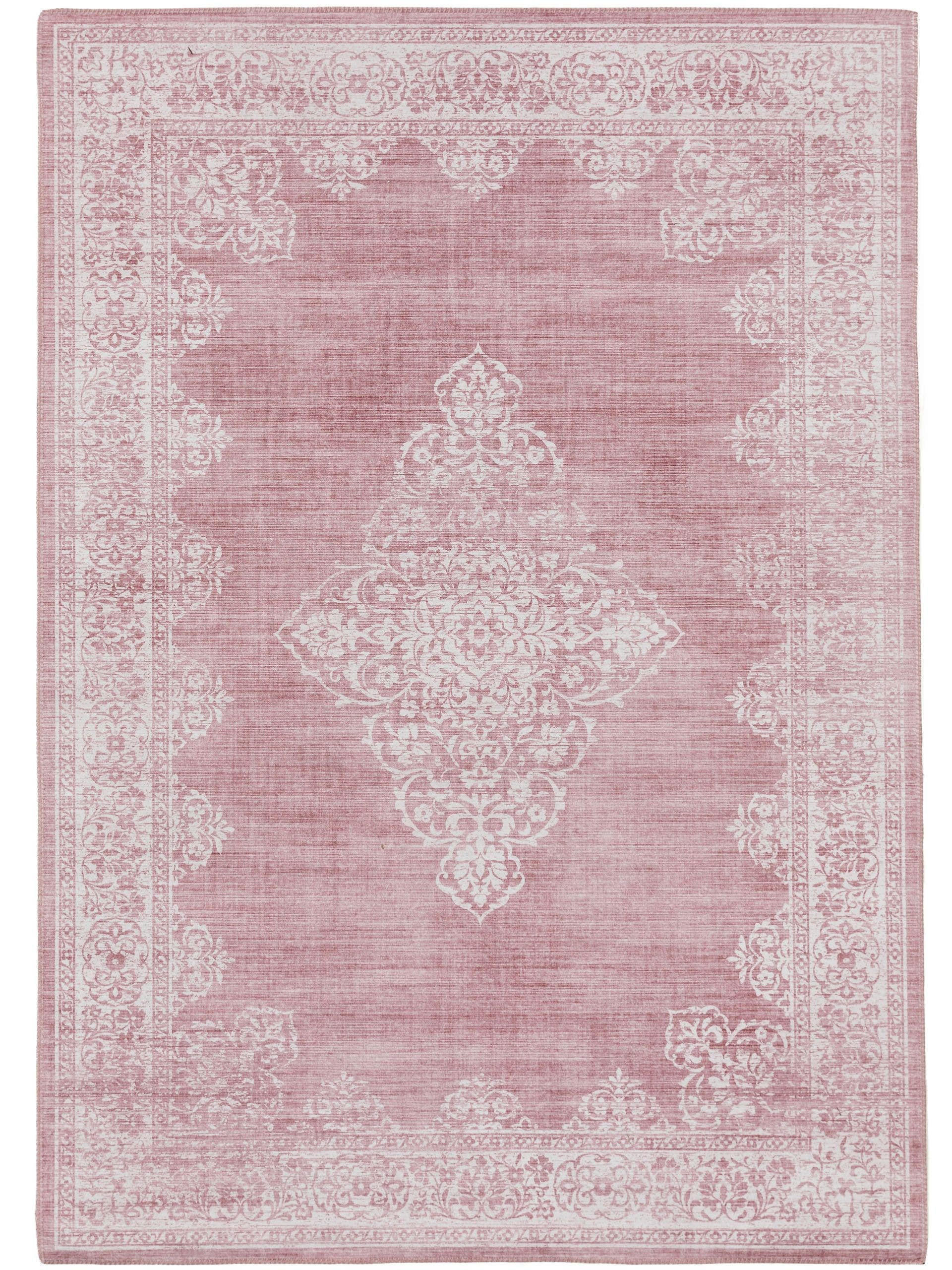 TEPPICH Laury Rosa 160x230 cm - Rosa, Textil (160/230cm) - benuta Pop