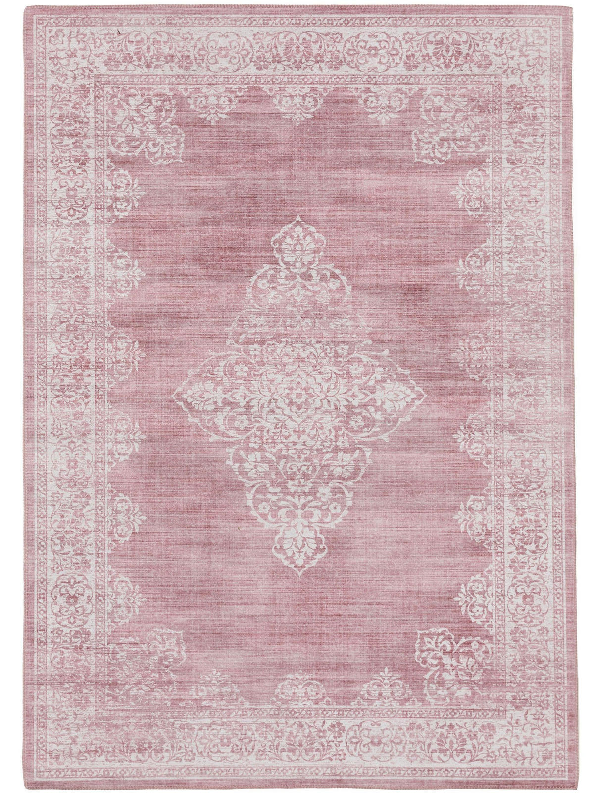 TEPPICH Laury Rosa 120x170 cm - Rosa, Textil (120/170cm) - benuta Pop