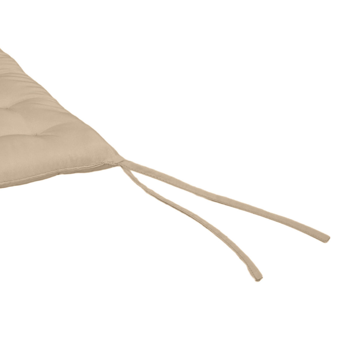 SESSELAUFLAGEN Khaki 6 Stück - Beige, Kunststoff (40/4/40cm) - GiPP