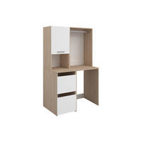 WASCHMASCHINENMÖBEL - 111cm x 66.8cm - Holzspan - naturfarben hell, weiß - ERKANO - Naturfarben, Holz (111/184.4/66.8cm) - Vente-Unique