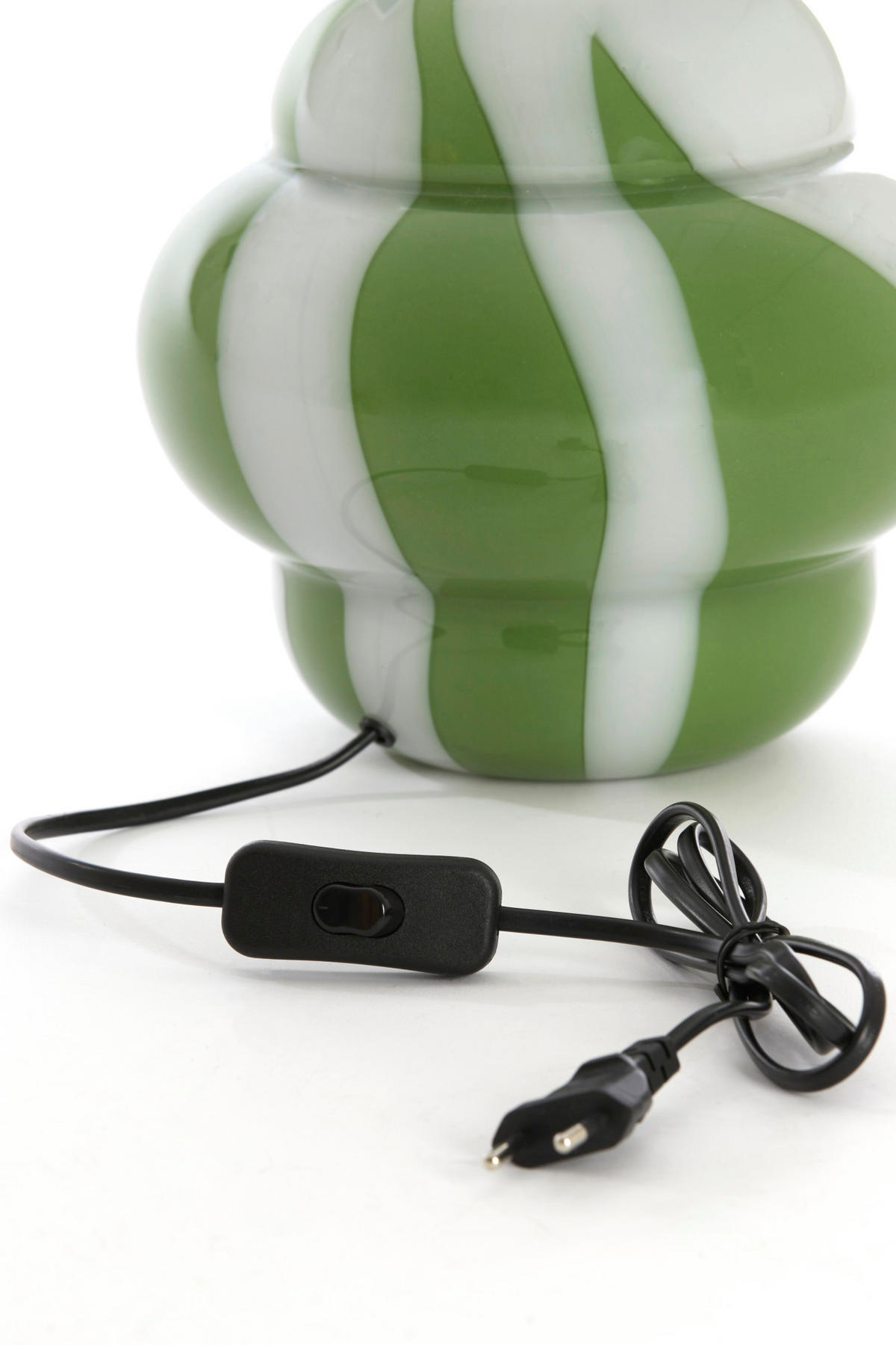 LAMPENFUSS Ylien Grün Ø22/28 cm - Grün, Glas (22/22/28cm) - Light & Living