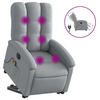 MASSAGESESSEL Luce - Hellgrau, Metall (70/101/93cm) - Nettlife