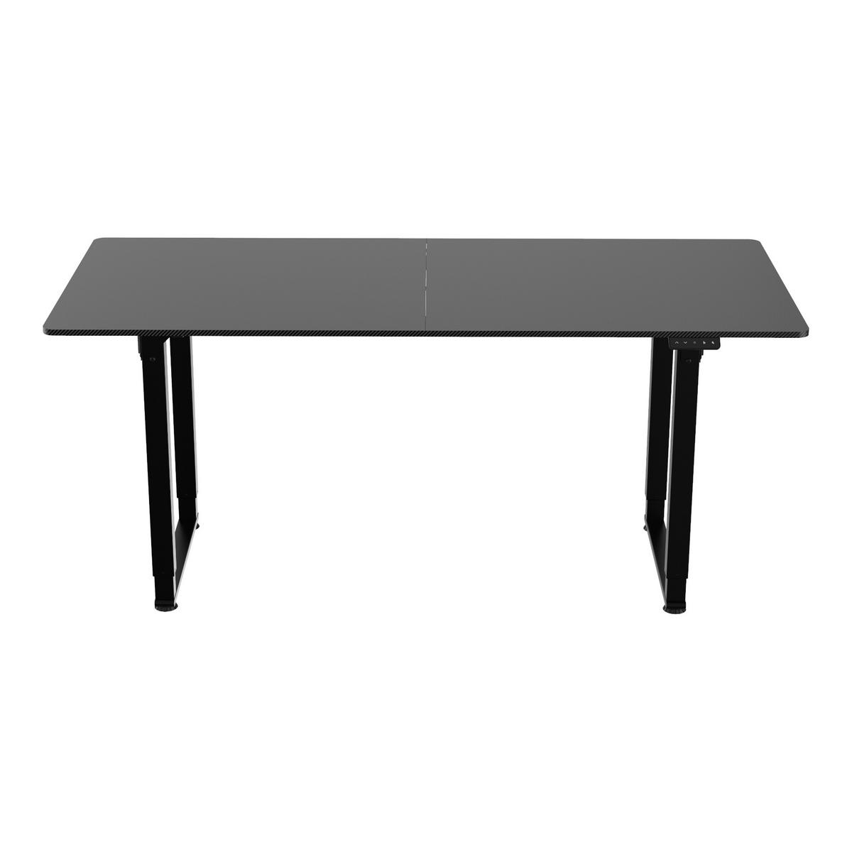SCHREIBTISCH Kirkkonummi - Schwarz, Holzwerkstoff/Metall (180/80/72cm) - pro.tec