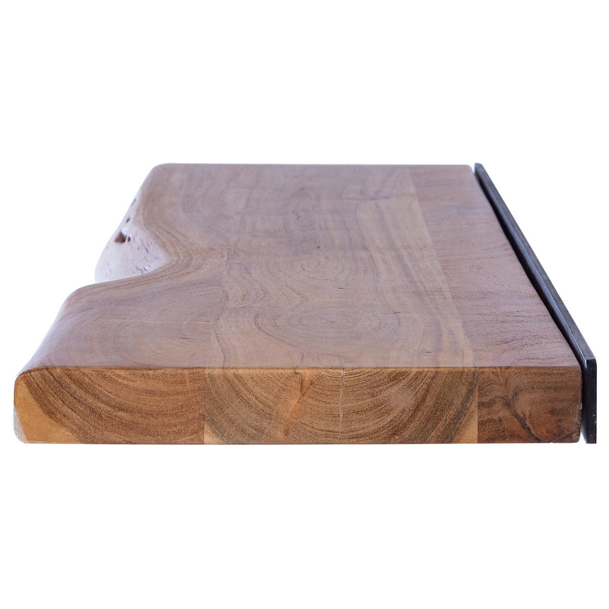 WANDBOARD - Akazie massiv - Akaziefarben, Holz (110/3.5/23cm) - home24