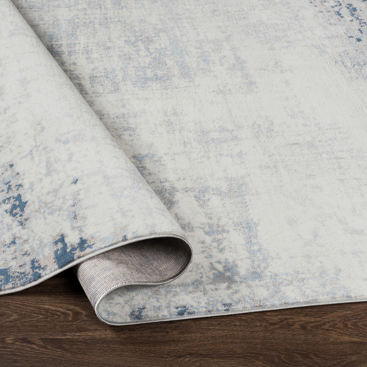 KURZFLORTEPPICH 160/215 cm Dunkelblau - Blau, Naturmaterialien/Textil (160/215cm) - LIVABLISS