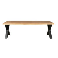 ESSTISCH Denver Braun 100/200/76 cm - Braun, Holz (100/200/76cm) - Starfurn