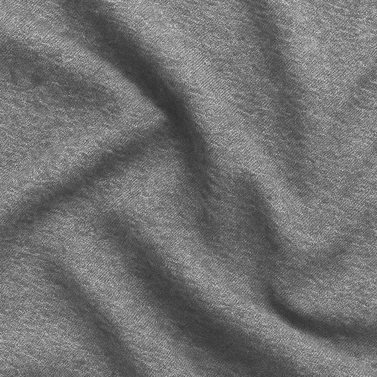STUHL Stoff Grau - Eukalyptusholzfarben/Grau, Holz/Textil (49/87/58cm) - CLP