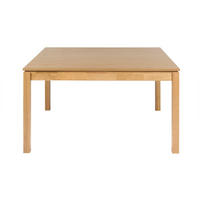 ESSTISCH aus hellem Holz L140 cm SYLVA - Eiche Bianco, Holz (140/140/75cm) - Miliboo