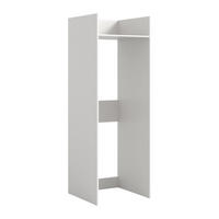WASCHMASCHINENSCHRANK Mixx (B/H/T: ca. 66/195/66 cm) in Weiß/weiß - Weiß, Holzwerkstoff (66/195/66cm)