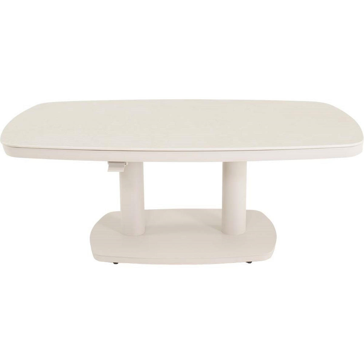 GARTENTISCH Geneva - Beige - 135/83/ cm - Beige, Metall (83/135cm) - Lesli Living