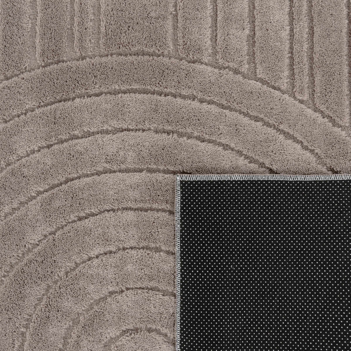 HOCHFLORTEPPICH 200/280 cm Tokio 471 - Taupe, Textil (200/280cm) - Paco Home
