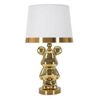TISCHLEUCHTE Bear 54 cm - Goldfarben, Keramik (30/30/54cm) - Mauro Ferretti