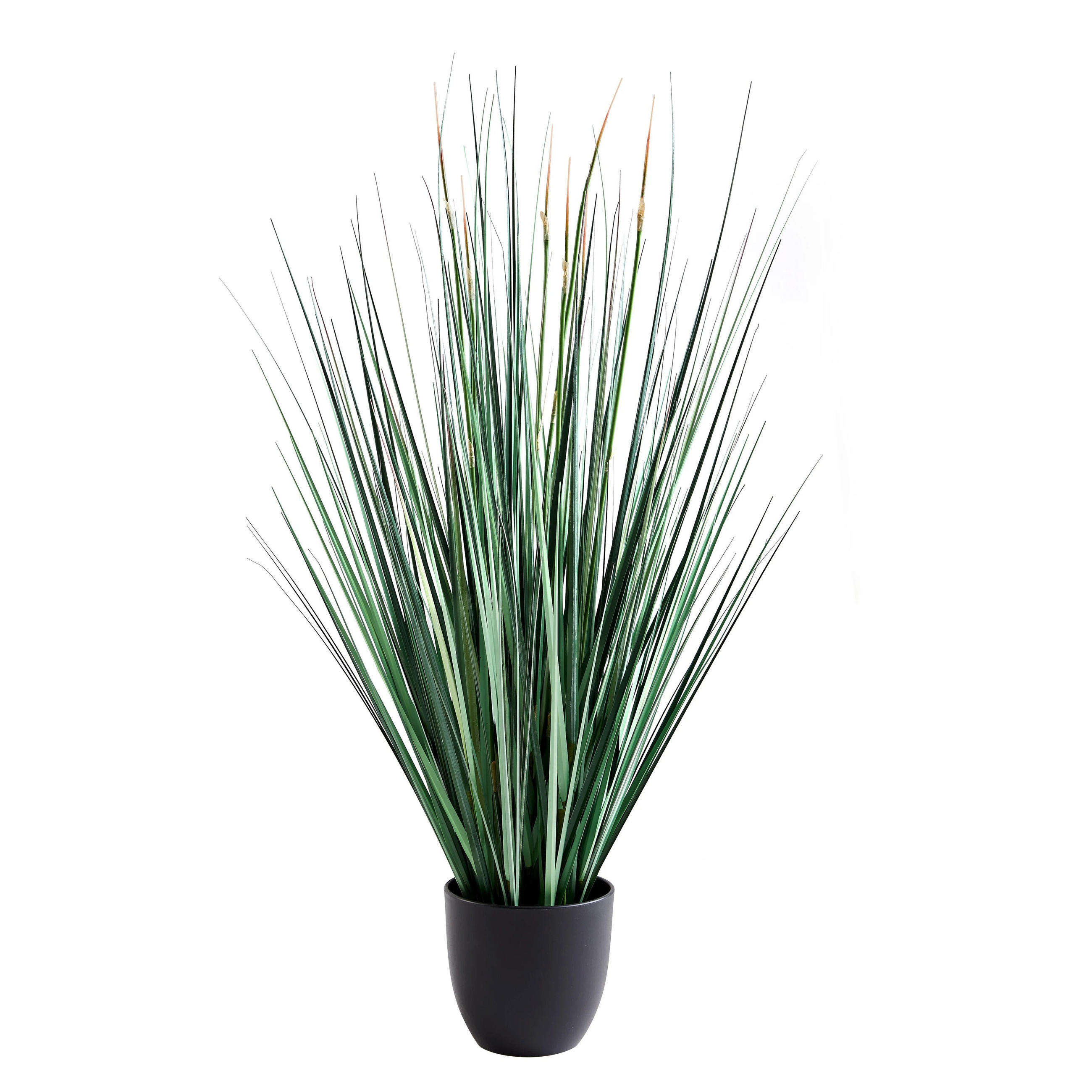 KUNSTPFLANZE Künstliches Gras – Odalinde 90 cm - Grün, Kunststoff (90cm) - aplanta