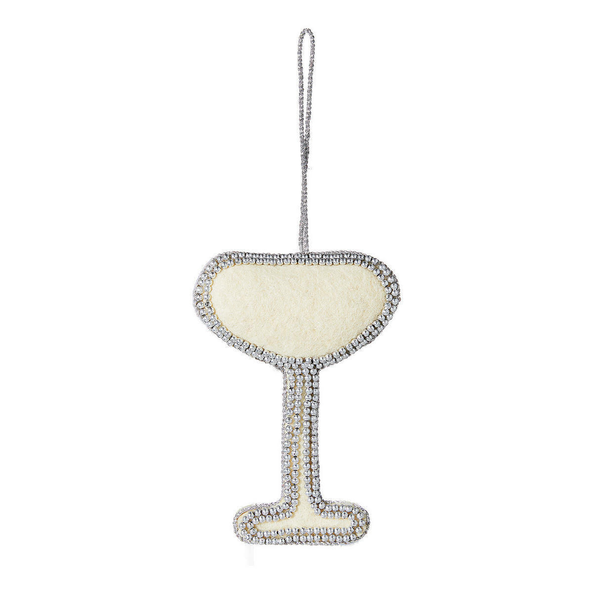 BAUMANHÄNGER Hang On Ornamanet Champagner - Goldfarben, Glas/Kunststoff (9/12/1cm) - Butlers