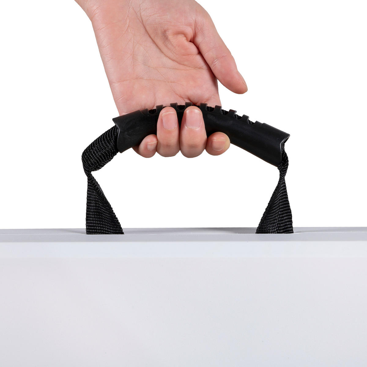 BUFFETTISCH Klapptisch Weiß - Weiß, Kunststoff (180/75/72cm) - HATTORO
