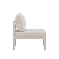 LOUNGESESSEL - Beige, Metall (70/65/74cm) - home24