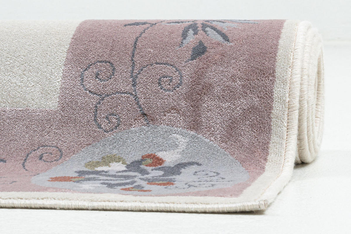 FLACHWEBETEPPICH Cherina 200x290 cm - Rosa, Textil (200/290cm) - Gino Falcone