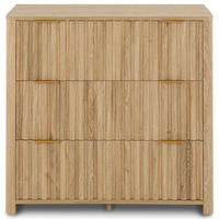 KOMMODE ELLA Eiche - Eichefarben, Holzwerkstoff (78/77/39cm) - IDIMEX