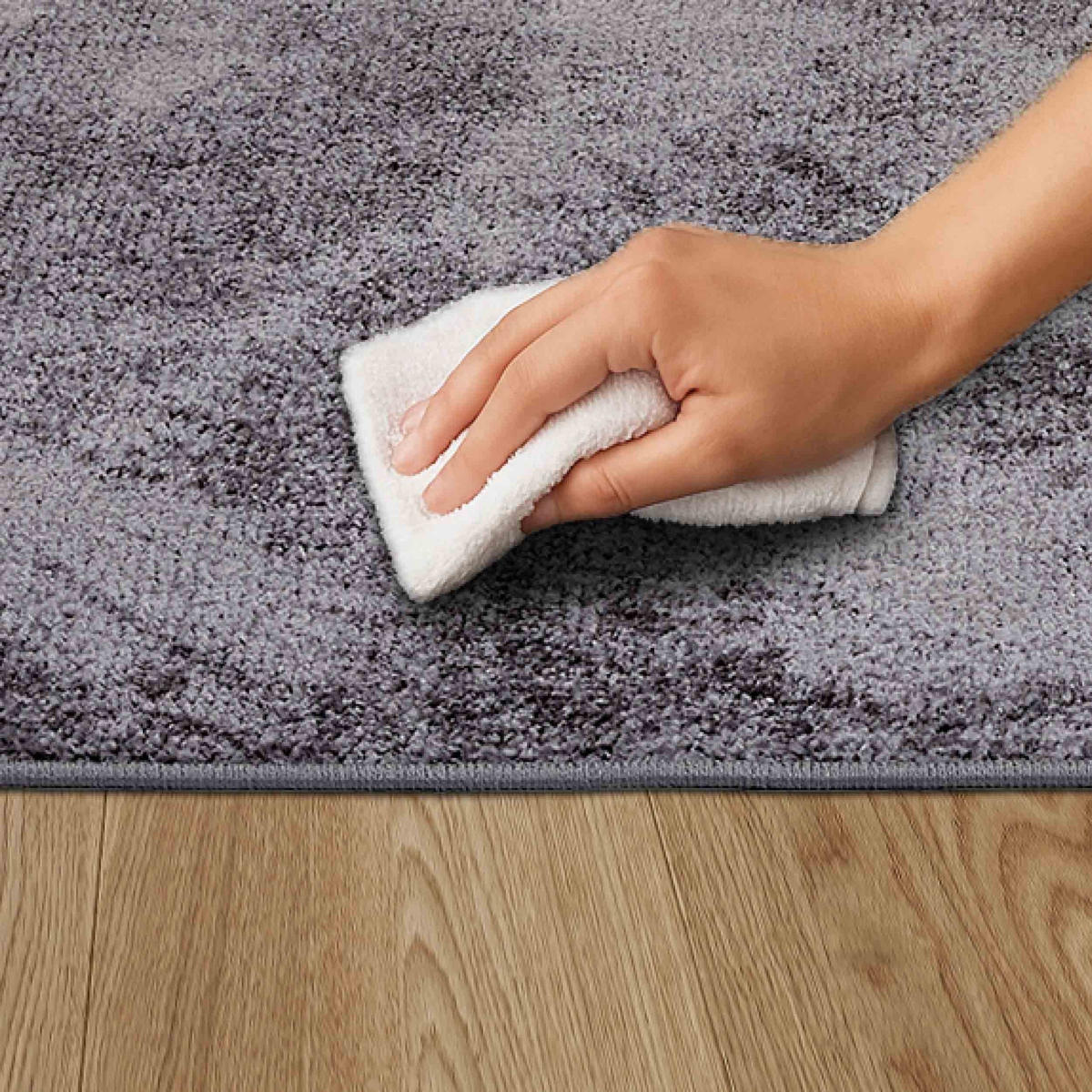 KURZFLORTEPPICH STEVIE - Anthrazit, Textil (160/230cm) - Astra