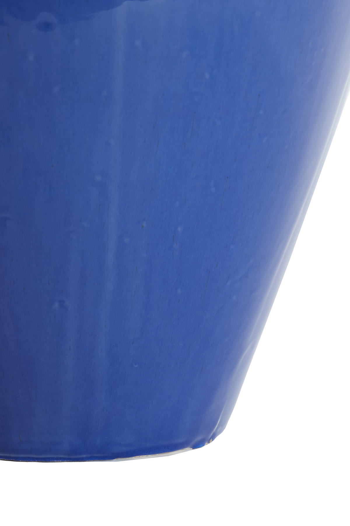 VAZE Lovro Blau 39.5/39.5/57 cm - Blau, Keramik (57cm) - Light & Living